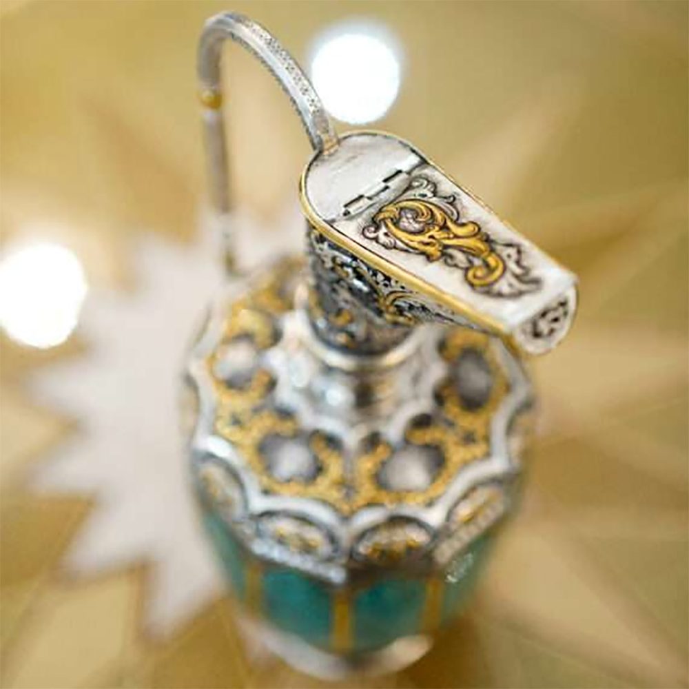 Seljuk Silver and Turquoise Jug - Image 2