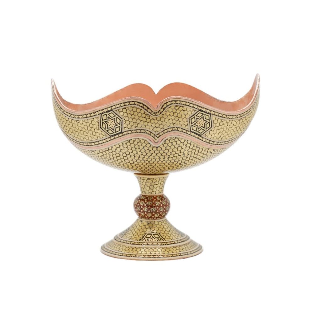 Kashkoul 1 Full Khatam-Copper Inlay