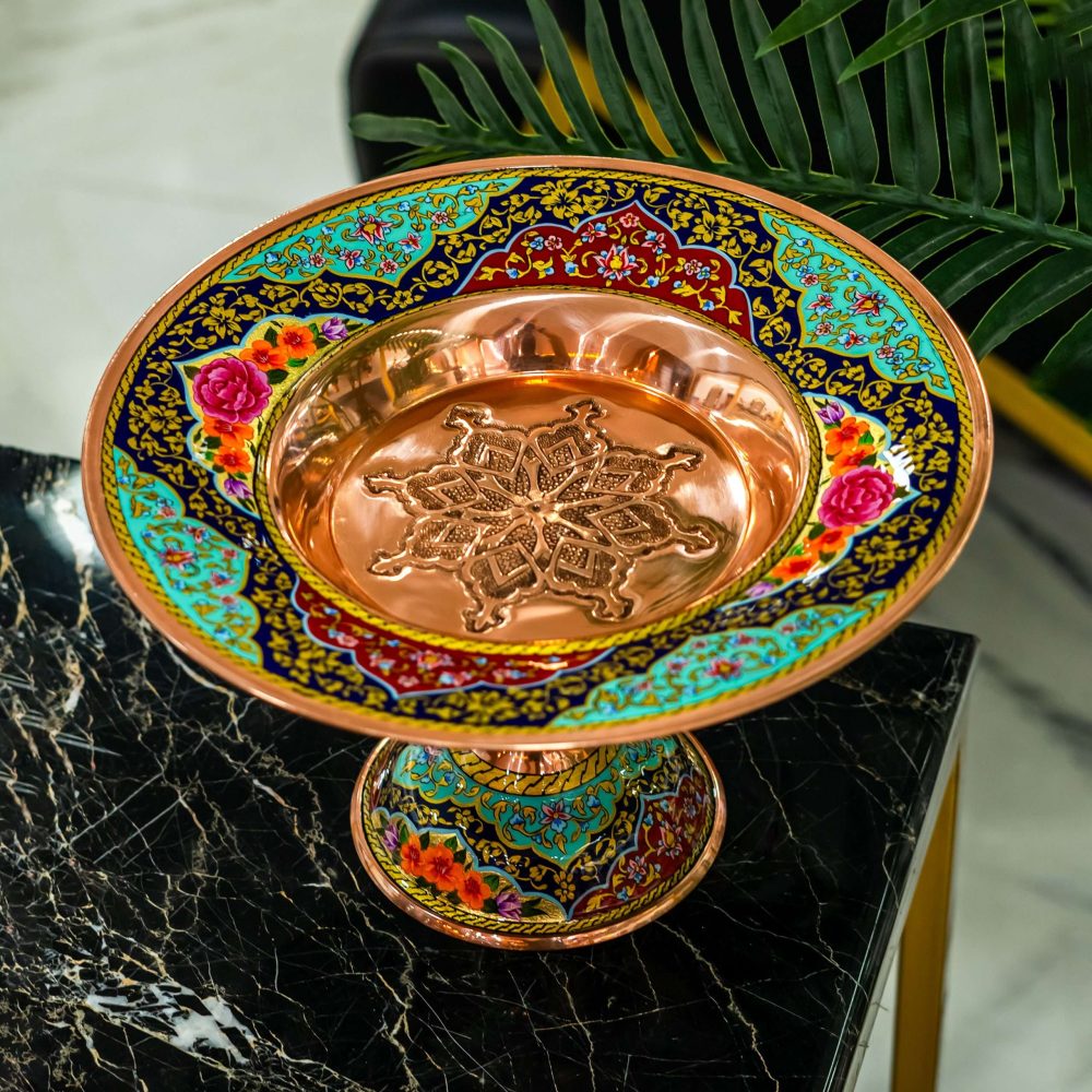 Premium Dessert Stand – Bird & Flower Motif